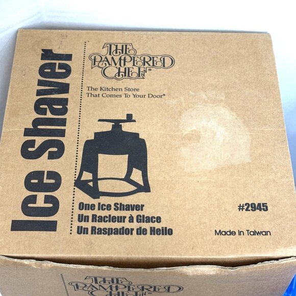 Pampered Chef Ice Shaver #2945 with 3 Cups / Lids Discontinued - Picture 10 of 13